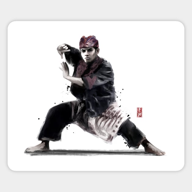 Pencak Silat Juru Sticker by ILYOart